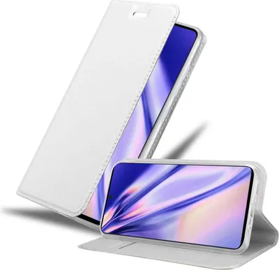 Obrázok produktu pre Cadorabo puzdro na mobilný telefón pre Samsung Galaxy A71 4G ochranné puzdro v striebornej farbe Cover Etui Book Case Booklet