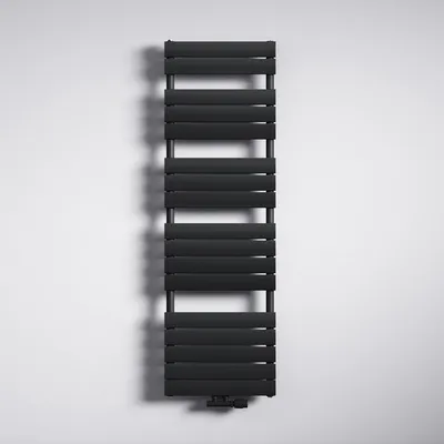 Produktbild von Mai & Mai Badheizkörper flach 160x50cm in Anthrazit Seitenanschluss & Mittelanschluss Paneelheizkörper Badheizung Ohne Heizstab