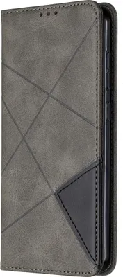 Produktbild von Mobigear Rhombus Slim  Nokia 2.3 Hülle Klapphülle - Grau