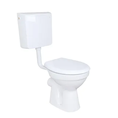 Produktbild von Belvit Dusch-WC Komplettset mit Bidet-Funktion waagerechter Wandabgang mit Geberit AP110 Aufputz-Spülkasten und Softclose WC-Sitz Weiß