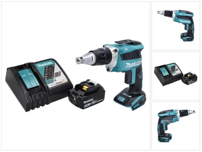 Produktbild von Makita DFS 452 RT1 Akku Schnellbauschrauber 18 V Brushless + 1x Akku 5,0 Ah + Ladegerät
