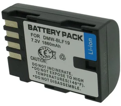 Produktbild von Batterie kompatibel mit PANASONIC LUMIX DC-GH5 - panasonic