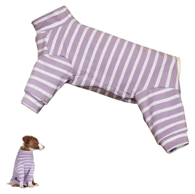 Imagen del producto de Traje quirúrgico transpirable - Traje de recuperación para perros - Ropa protectora - Ropa de compresión - Ropa para lactancia materna - Algodón suave