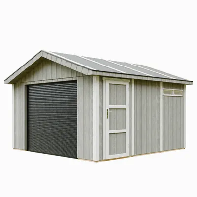 Image de Garage PREMIUM QUALITY 13 m²- L378xB412 cm- Timbela M990B-TUNDRA GREY