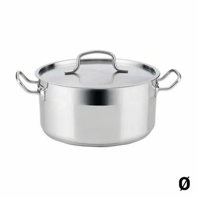 Produktbild von Kasserolle mit Deckel Quid Azzero Edelstahl - 30 cm