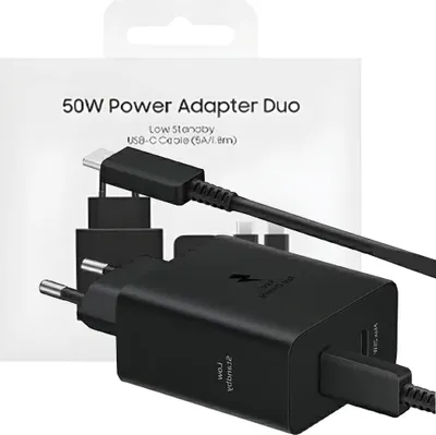 Obrázok produktu pre Samsung EP-T5020, Vnútorný, AC, 5 V, 3 A, 1,8 m, Čierna