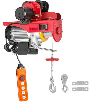 Obrázok produktu pre Takel - Lanový zdvihák - Navijak - Káblový zdvihák - Elektrický - 1000 kg - s kladkou