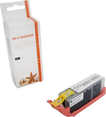 Produktbild von black Tinte/Tintenpatrone 4.3-PGI550pgbk-XL kompatibel mit Canon PGI-550pgbk-XL [ 6431B001 ]