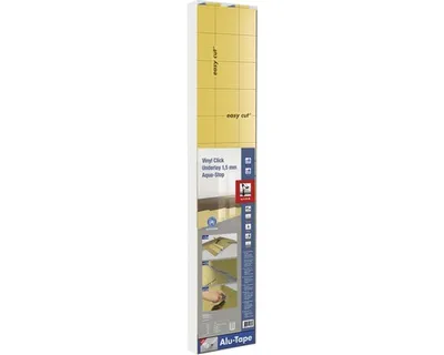 Zdjęcie produktu dla Izolacja Selitbloc 1,5 mm pod podłogi winylowe 10,2 m² z aluminiową taśmą uszczelniającą