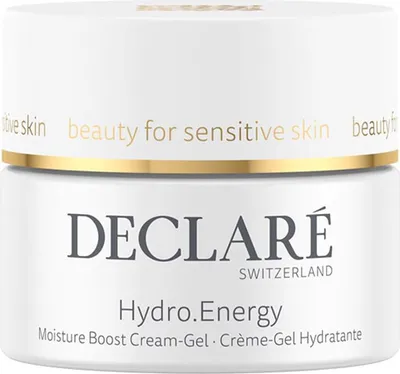 Produktbild von Declare Cosmetics Hydro Energy Moisture Boost Cream Gel, Tagescreme, Frauen, Universal, Gesicht, Hals/Nacken, Anti-Falten, Elastizität, Feuchtigkeitsspendend, Revitalisierend, Glättend, Weichmachend, Belebend, 50 ml
