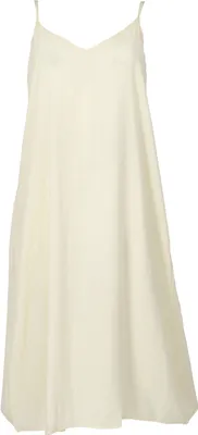 Produktbild von Midikleid, Sommerkleid, Trägerkleid - Creme, Damen, Creme-weiß, Viskose, Größe: S