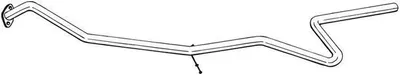 Produktbild von BOSAL Abgasrohr Auspuffrohr für FORD Fiesta Mk6 Schrägheck (JA8, JR8) 950-083