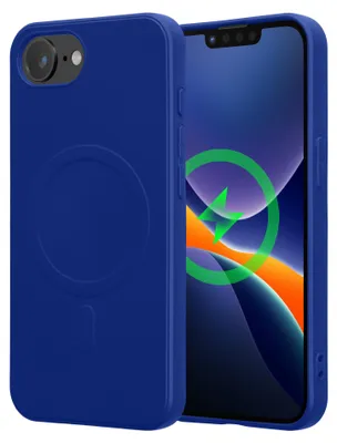Produktbild von kwmobile TPU Handyhülle für Apple iPhone 17e / iPhone 16e Hülle – Slim Case mit integriertem Magnetring, Mikrofaser-Innenfutter und erhöhtem