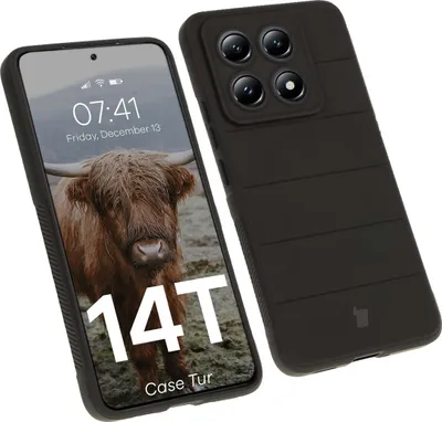 Produktbild von Pancerne etui Bizon Case Tur do Xiaomi 14T, czarne