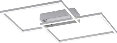 Produktbild von JUST LIGHT LED Deckenleuchte IVEN Fernbedienung, CCT, dimmbar silber Wohnbereich, z.B. Wohnzimmer, Schlafzimmer, Esszimmer, Flur, Büro-/Arbeitszimmer