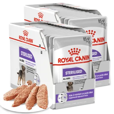 Zdjęcie produktu dla Royal Canin CCN Sterilised 24x85g Karma Mokra Pasztet Dla Psów Dorosłych Sterylizowanych