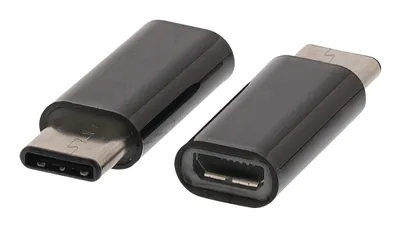 Immagine prodotto di Adattatore USB 2.0 spina USB-C - presa USB Micro B nero
