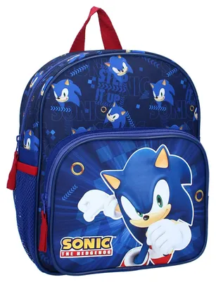 Productafbeelding van Sonic Kinder Rugzak met Flessenhouders, 29 x 23 x 10 cm