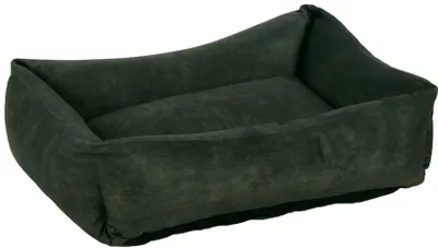 Image de Lit pour chien Flamingo - lit pour chat - Lit Felize vert - panier doux pour animaux de compagnie avec bord