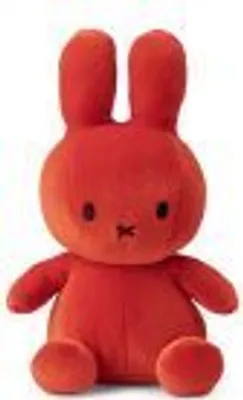 Produktbild von Miffy Plüschtier Hase, 23 cm, Orange, aus Samt
