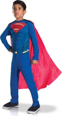 Immagine prodotto di Costume da Superman per bambini licenza costume blu-rosso - 104/116 (5-6 anni)