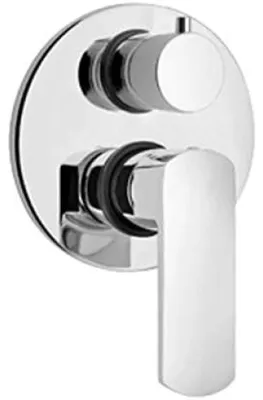 Imagen del producto de MEZCLADOR DE BAÑERA EMPOTRADO CON DESVIADOR "STILE", Cromo