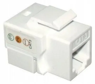 Produktbild von Efapel Logus 90 RJ11 Kat. 3 Netzwerkdose weiß