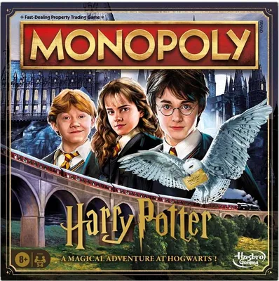 Obrázok produktu pre Asmodee Monopoly Harry Potter, Stolová hra, 8 rok / roky