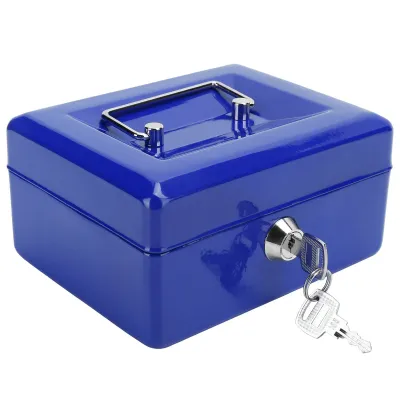 Obrázek produktu pro Pokladna, trezor, zámková skříňka, trezor, bezpečnostní zámková skříňka, box na ukládání peněz