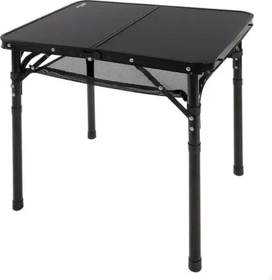 Produktbild von Aktive 63086 Höhenverstellbarer Klappcampingtisch Silber 60 x 45 x 27/56 cm Silber 60 x 45 x 27/56 cm