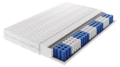 Produktbild von Masseno Taschenfederkernmatratze 200x200, H3, Höhe ca.: 18 cm, Matratze NOCTIVO