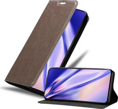 Produktbild von Cadorabo Hülle für Samsung Galaxy S21 PLUS Schutz Hülle in Braun Handyhülle Etui Case Cover Magnetverschluss