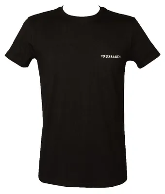Immagine prodotto di T-shirt uomo TRUSSARDI manica corta girocollo con logo stampato cotone elasticizzato articolo TRU2MTS02, XL, Cotone 95%,Spandex 5%
