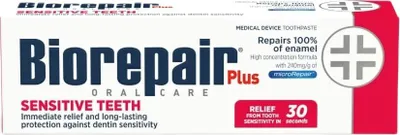 Obrázek produktu pro Těstoviny do zubů BIOREPAIR PLUS SENSITIVE 75ML 1756
