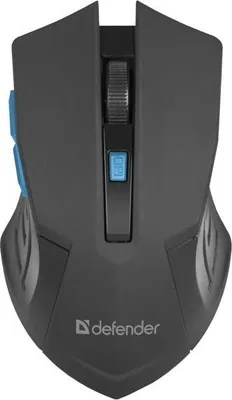 Produktbild von Maus Defender Accura Mm-275 Rf Schwarz Und Blau Optical 1600Dpi 6P
