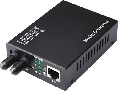 Immagine prodotto di DIGITUS Medienkonverter Fast Ethernet Multimode RJ45/ST retail