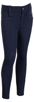 Image de Tuyau HKM Alva, bleu foncé, taille 140