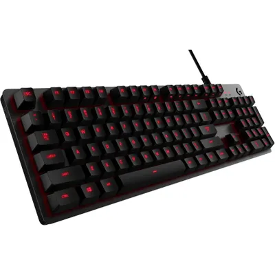 Produktbild von Logitech G 920-008532, Kabelgebunden, USB, Mechanischer Switch, QWERTY, LED, Karbon