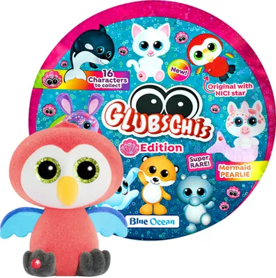 Produktbild von Blue Ocean Glubschis Sammelfiguren Muschel Serie 4 - Glubschi Glitzer - Figur Pelotti