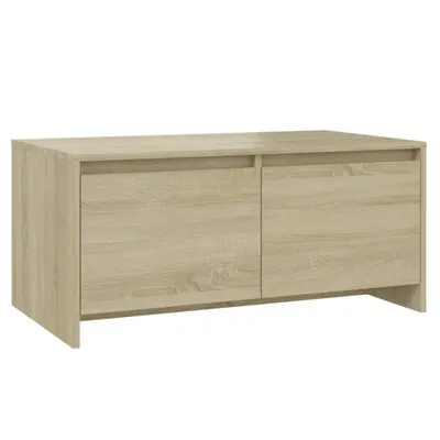 Immagine prodotto di Tavolino in rovere Sonoma 90x50x41,5 cm Materiale a base di legno