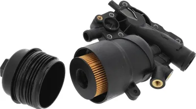 Produktbild von VAICO V45-0247 Ölfiltergehäuse Gehäuse für PORSCHE Cayenne (92A) Cayenne (9PA)
