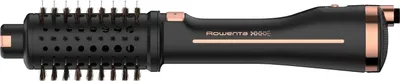 Zdjęcie produktu dla Rowenta Ultimate Experience CF9620, Szczotka z gorącym powietrzem, Ciepły, Suche/Mokre włosy, 80 °C, Ceramika, Czarny, Miedziany