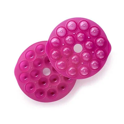 Produktbild von Lékué Cake Pops, Kuchenform, Rund, 220 °C, Magenta, Silikon