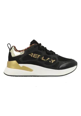 Produktbild von Replay Maze Jr 5  Sneakers Laag - Zwart - Maat 35