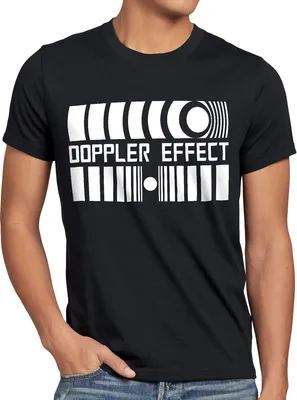 Produktbild von style3 Two Doppler Effects Herren T-Shirt, Größe:4XL, Farbe:Schwarz
