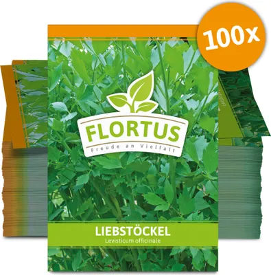 Produktbild von Liebstöckel (100 Tütchen) | Liebstöckelsamen von FLORTUS