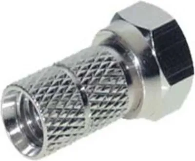 Produktbild von F-Stecker; 6,0;---mit großer Mutter