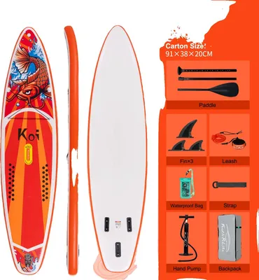 Immagine prodotto di Stand Up Paddle Board, gonfiabile, accessori inclusi, SUPFR01E