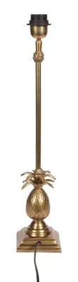 Produktbild von Tischlampenfuß, 56 cm hoch - Goldfarben - Aluminium