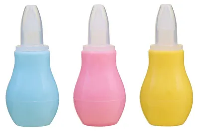 Produktbild von Nasensauger für Babys, 3 Stück, wiederverwendbar, sichere Nasenreinigung für Neugeborene